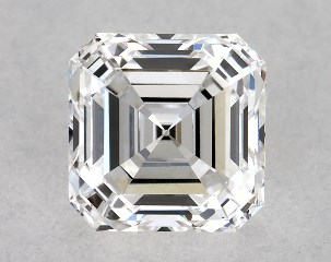 GIA 0.50 Carat E-VS1 Very Good Cut Asscher Diamond