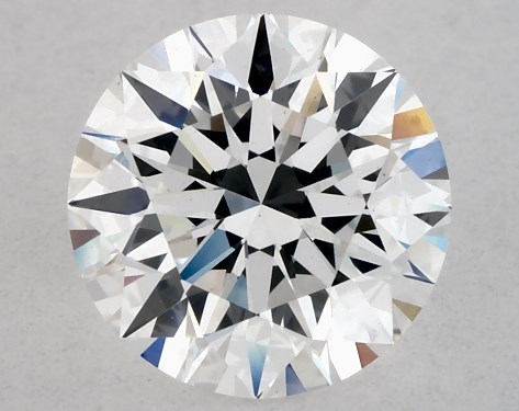 GIA 1.00 Carat D-VS1 Excellent Cut Round Lab-Grown Diamond