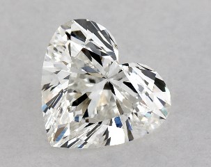 GIA 0.51 Carat G-SI1 Very Good Cut Heart Diamond