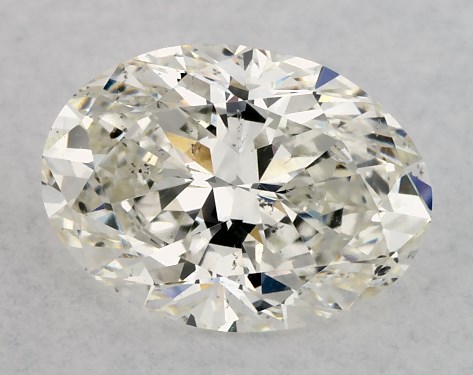 GIA 1.51 Carat H-SI1 Very Good Cut Oval Diamond-24417293