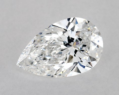 GIA 1.50 Carat E-VS1 Ideal Cut Pear Lab-Grown Diamond