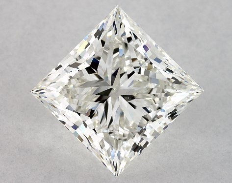 This 2 carat princess diamond G color VS2 clarity has Ideal proportions and a diamond grading report from IGI