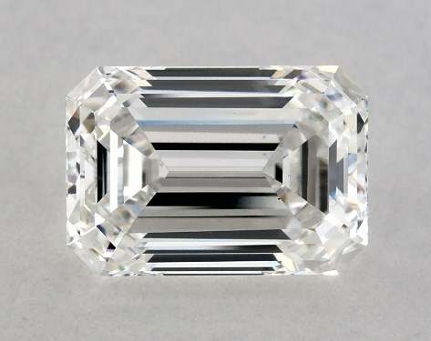 GIA 1.50 Carat E-VS1 Ideal Cut Emerald Lab-Grown Diamond