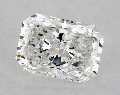 GIA 1.55 Carat E-VS1 Ideal Cut Radiant Lab-Grown Diamond