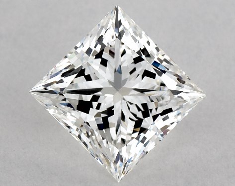 GIA 1.50 Carat F-VS1 Ideal Cut Princess Lab-Grown Diamond