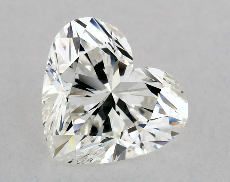 2.21 Carat Heart Diamond, g-Color, vs2 Clarity