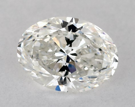 GIA 1.00 Carat F-SI1 Very Good Cut Oval Diamond