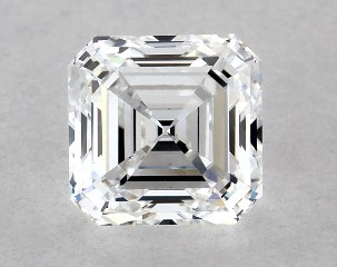 GIA 0.58 Carat E-VS1 Very Good Cut Asscher Diamond