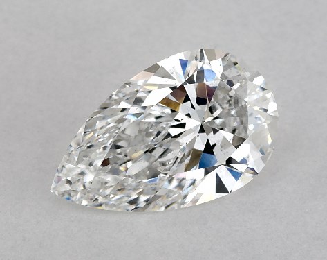 IGI 1.55 Carat E-VS2 Ideal Cut Pear Lab-Grown Diamond