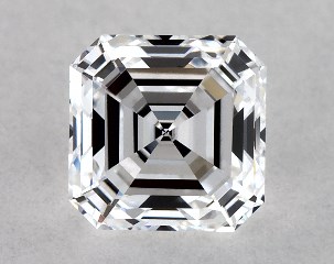 GIA 0.52 Carat D-VVS1 Very Good Cut Asscher Diamond