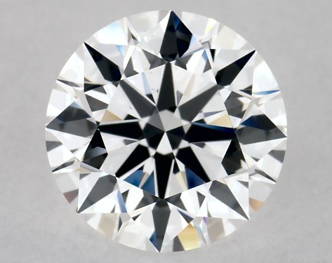 This Lab-Grown diamond 1.3 carat round E color VS1 clarity has Ideal proportions and a diamond grading report from IGI