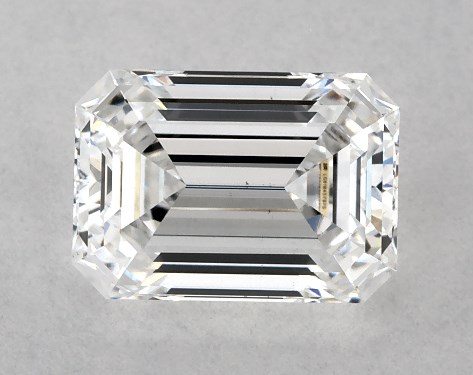 IGI 1.51 Carat D-VS1 Ideal Cut Emerald Lab-Grown Diamond