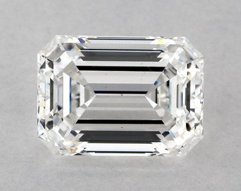 IGI 1.51 Carat D-VS1 Ideal Cut Emerald Lab-Grown Diamond