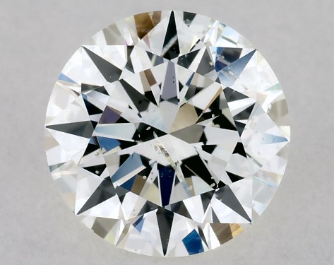 IGI 0.81 Carat H-SI1 Excellent Cut Round Diamond