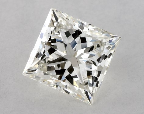 IGI 1.00 Carat H-VVS2 Ideal Cut Princess Diamond