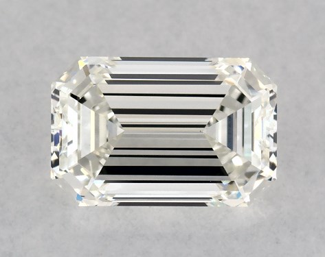 IGI 1.01 Carat H-VS1 Very Good Cut Emerald Diamond
