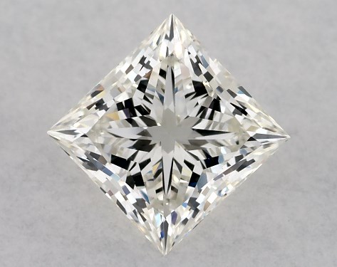 IGI 1.07 Carat H-VS1 Ideal Cut Princess Diamond