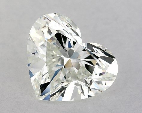 IGI 1.01 Carat H-VS1 Very Good Cut Heart Diamond