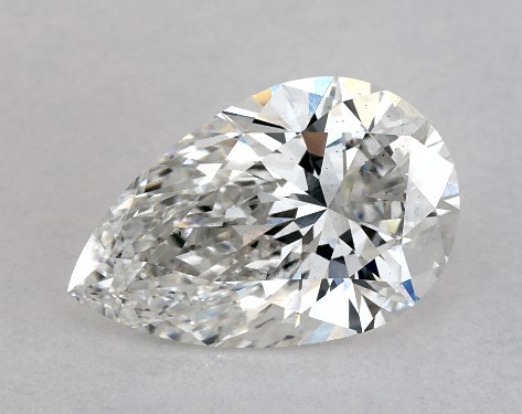 IGI 1.50 Carat F-VS2 Ideal Cut Pear Lab-Grown Diamond