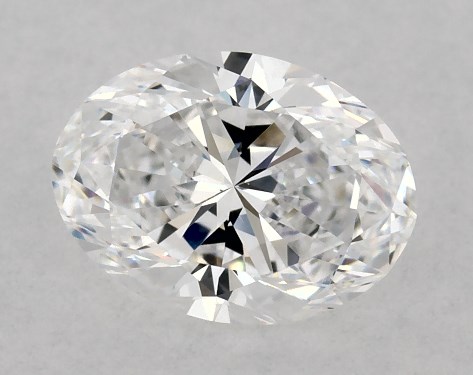This 1 carat oval diamond D color VS1 clarity has Very Good proportions and a diamond grading report from GIA