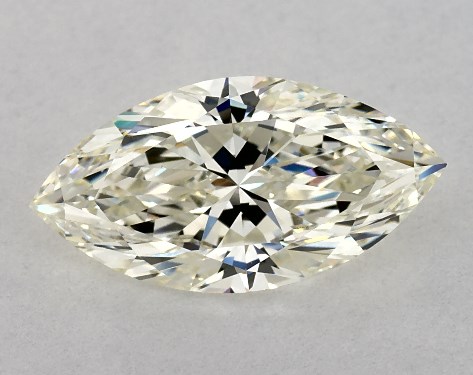 This 2.01 carat marquise diamond J color VS1 clarity has Very Good proportions and a diamond grading report from IGI
