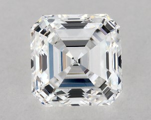 GIA 0.53 Carat E-VS1 Very Good Cut Asscher Diamond