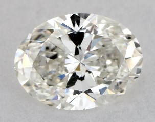 GIA 0.50 Carat I-SI1 Very Good Cut Oval Diamond