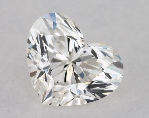 GIA 0.51 Carat G-SI1 Ideal Cut Heart Diamond