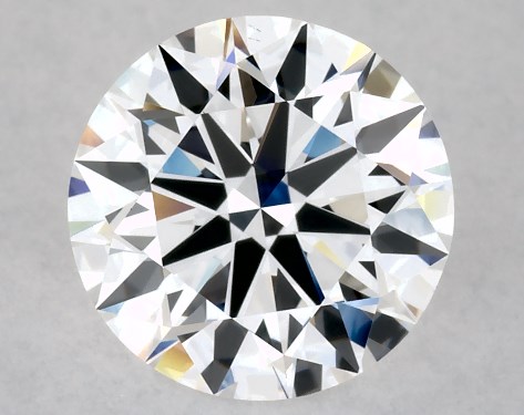 This Lab-Grown diamond 1.63 carat round E color VS1 clarity has Ideal proportions and a diamond grading report from IGI