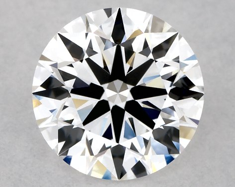 This Lab-Grown diamond 1.17 carat round E color VVS2 clarity has Ideal proportions and a diamond grading report from IGI