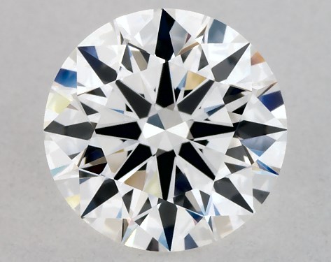 This Lab-Grown diamond 1.13 carat round E color VVS2 clarity has Ideal proportions and a diamond grading report from IGI