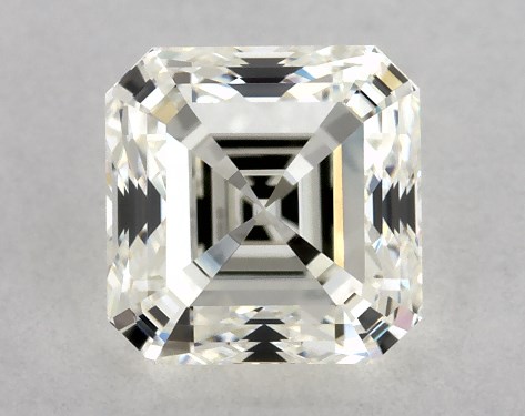 IGI 1.00 Carat H-VVS2 Very Good Cut Asscher Diamond