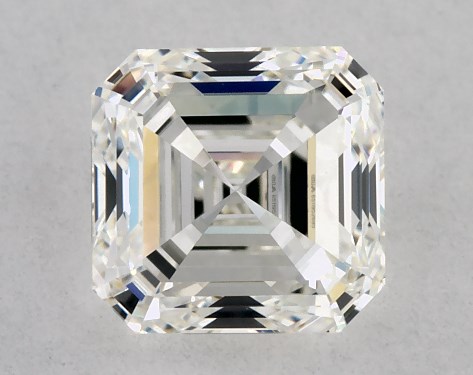 GIA 1.00 Carat H-VS1 Very Good Cut Asscher Diamond