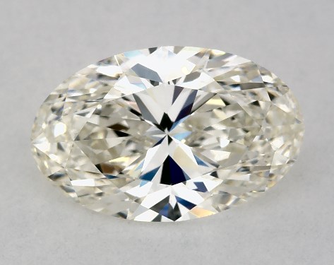 This 1.8 carat oval diamond J color VS1 clarity has Very Good proportions and a diamond grading report from GIA