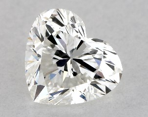GIA 0.51 Carat G-VS1 Very Good Cut Heart Diamond
