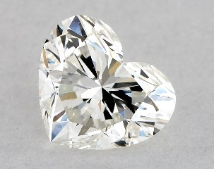 GIA 0.50 Carat I-VS2 Ideal Cut Heart Diamond