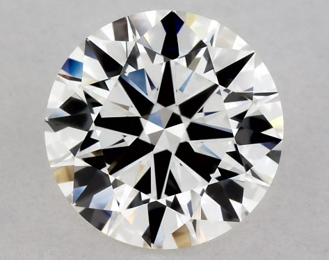 This Lab-Grown diamond 1.23 carat round E color VS1 clarity has Ideal proportions and a diamond grading report from IGI