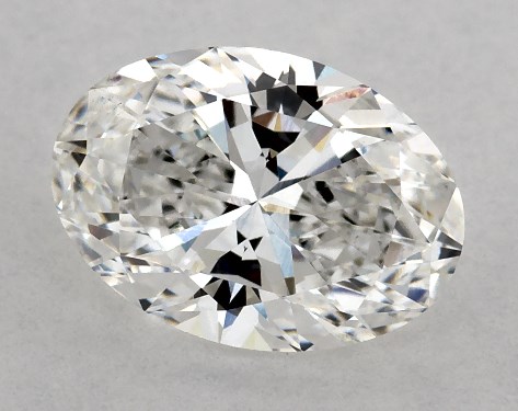 This Lab-Grown diamond 1.51 carat oval E color VS1 clarity has Ideal proportions and a diamond grading report from IGI
