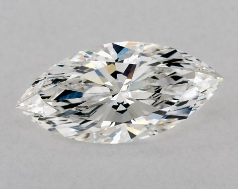 This Lab-Grown diamond 1.21 carat marquise F color VVS1 clarity has Very Good proportions and a diamond grading report from IGI