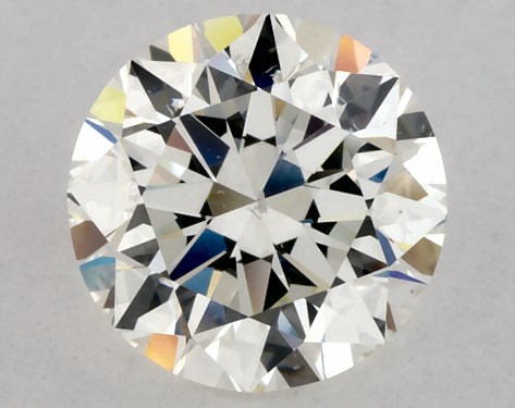 IGI 1.03 Carat H-SI1 Excellent Cut Round Diamond
