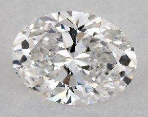 GIA 0.50 Carat E-SI1 Ideal Cut Oval Diamond