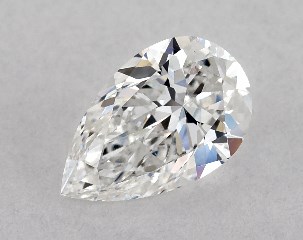 GIA 0.51 Carat E-SI1 Very Good Cut Pear Diamond