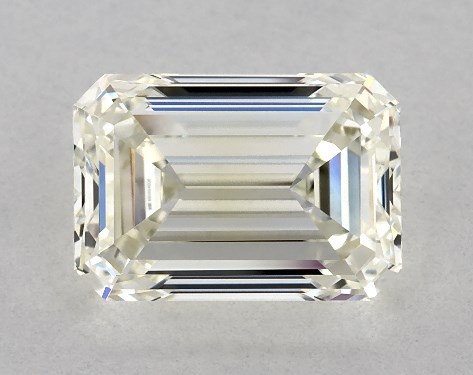 This 2.04 carat emerald diamond K color IF clarity has Very Good proportions and a diamond grading report from IGI