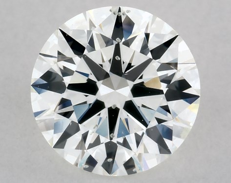 IGI 1.07 Carat H-SI1 Excellent Cut Round Diamond