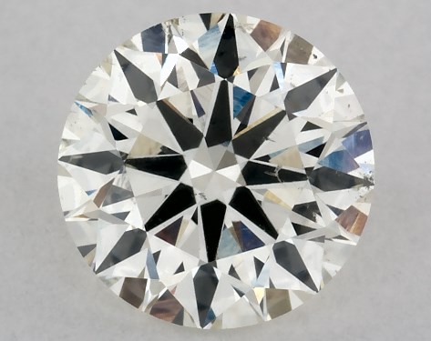 IGI 1.05 Carat H-SI1 Excellent Cut Round Diamond