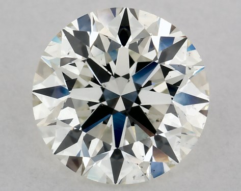 This 1.2 carat round diamond I color VS2 clarity has Excellent proportions and a diamond grading report from IGI