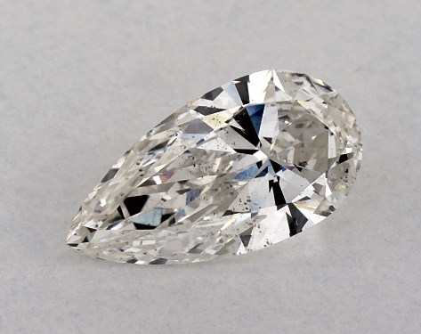 IGI 1.00 Carat H-SI1 Very Good Cut Pear Diamond