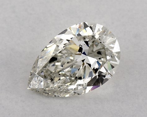 IGI 1.00 Carat H-SI1 Very Good Cut Pear Diamond