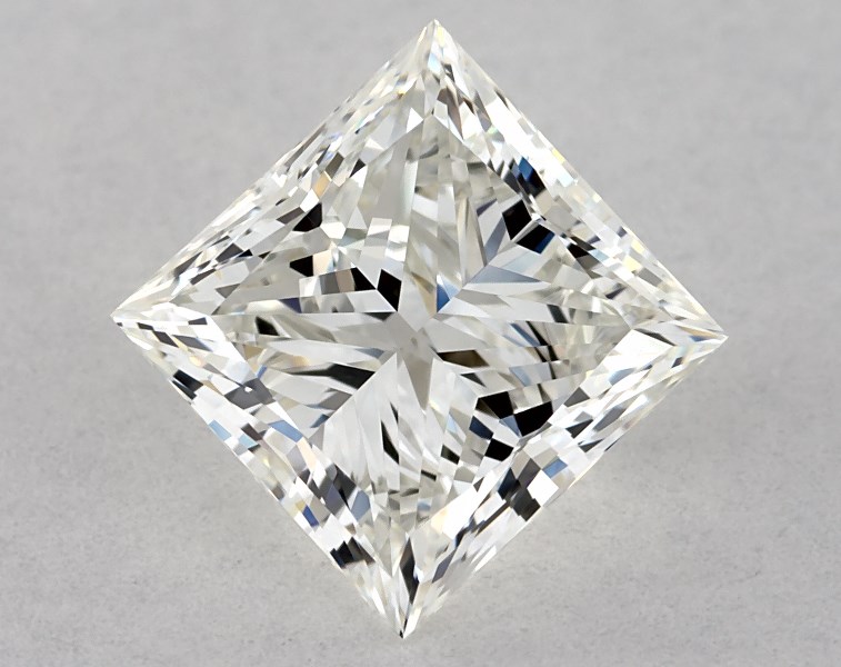 1.51 Carat Princess Diamond, g-Color, vvs1 Clarity