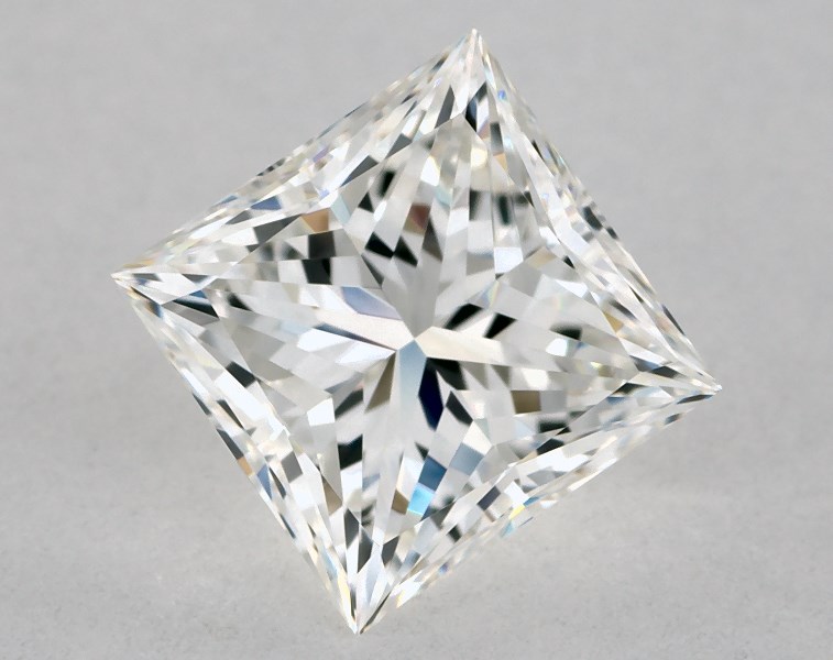 1.7 Carat Princess Diamond, f-Color, vvs2 Clarity